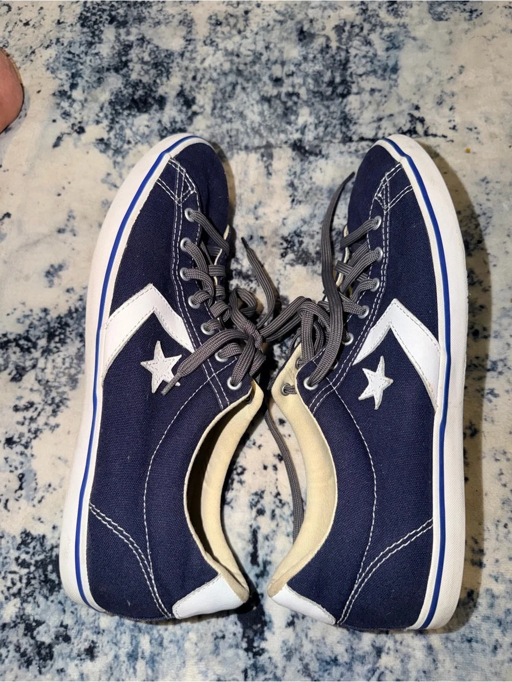 Converse Star Player EV Ox Navy White‎ Canvas Sneakers Men’s Size 11